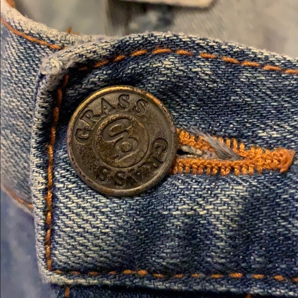 Grass Denim Flare Leg Light Wash Women’s Jeans 30 - Picture 5 of 7